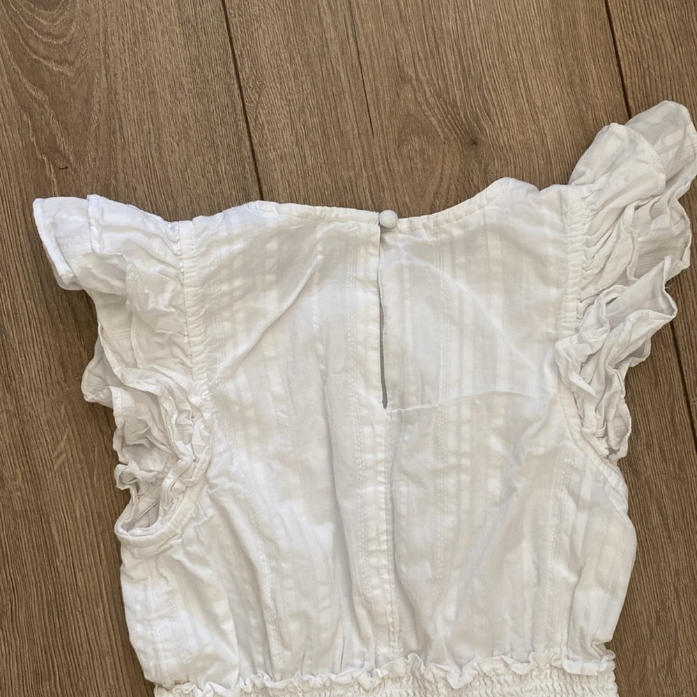 Vineyard Vines Girls' Smocked Waist Dress White size XS - Picture 7 of 9